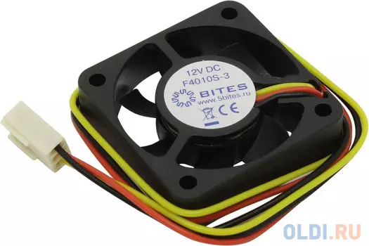 Вентилятор 5bites F4010S-3 40x40x10 3pin 22dB 5500rpm