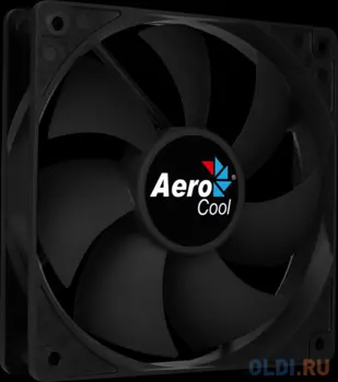 Вентилятор Aerocool Force 12 Black, 120x120x25мм, 1000 об./мин., разъем MOLEX 4-PIN + 3-PIN, 23.7 dBA