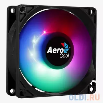 Вентилятор Aerocool Frost 8 80x80mm 3-pin 4-pin(Molex)28dB 90gr LED Ret