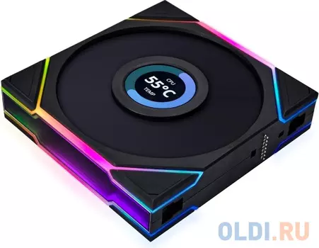 Вентилятор Lian-Li Uni Fan TL LCD 120 черный 7-pin 27dB LCD Ret (G99.12TLLCD1B.0)
