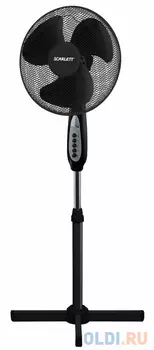 Вентилятор напольный Scarlett SC-SF111B17 45 Вт черный