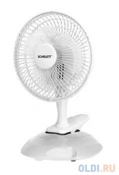 Вентилятор настольный Scarlett SC-DF111S01 25 Вт бело-синий