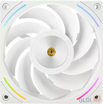 Вентилятор Thermalright TL-K12RW, 120x120x25 мм, 2150 об/мин, 27 дБА, PWM, белый, ARGB подсветка