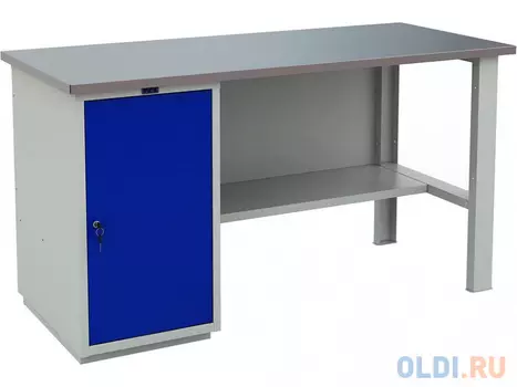 Верстак ПРАКТИК WB160Sh+WD1 700x1600x866 мм, макс. нагрузка 300 кг