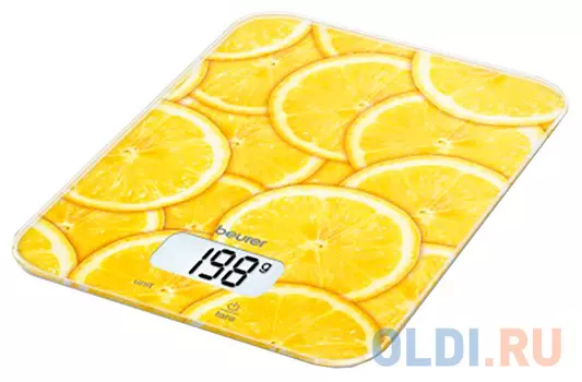 Весы кухонные Beurer KS19 lemon рисунок