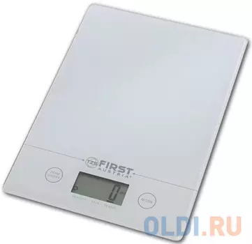 Весы кухонные First FA-6400-WI, электронные, белый