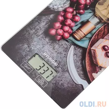 Весы кухонные Hyundai HYS-KG221 рисунок