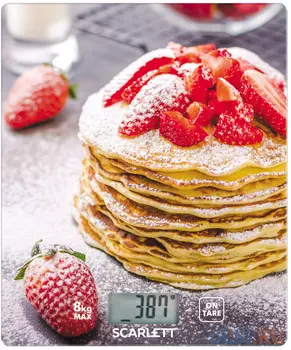 Весы кухонные Scarlett SC-KS57P34 рисунок