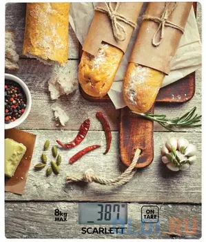 Весы кухонные Scarlett SC-KS57P62 рисунок