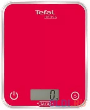 Весы кухонные Tefal BC5003V2 красный