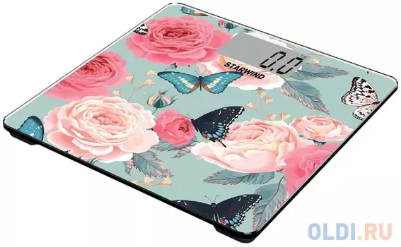 Весы напольные электронные Starwind SSP6021 макс.180кг рисунок