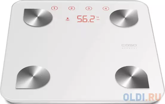 Весы напольные CASO BF 4 белый