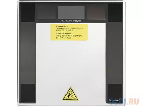 Весы напольные Medisana 40470 PSS чёрный