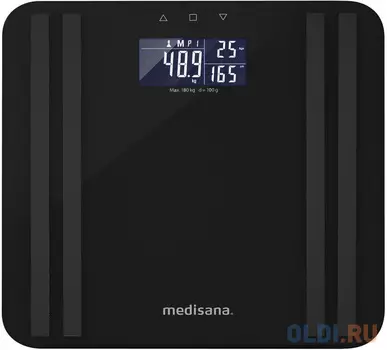 Весы напольные Medisana BS 465 чёрный