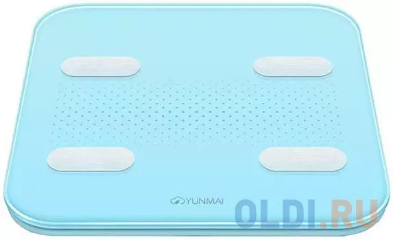 Весы напольные Xiaomi YUNMAI S голубой