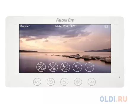 Видеодомофон Falcon Eye Cosmo HD Plus белый