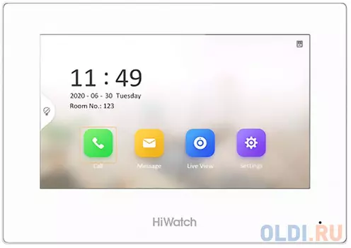 Видеодомофон HiWatch Pro VDP-H3212W белый