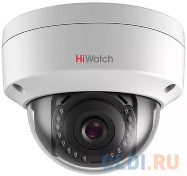 Видеокамера IP Hikvision HiWatch DS-I252 6-6мм цветная корп.:белый