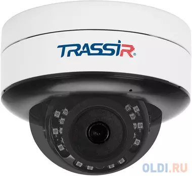 Видеокамера IP Trassir TR-D3121IR2 v6 3.6-3.6мм цветная корп.:белый