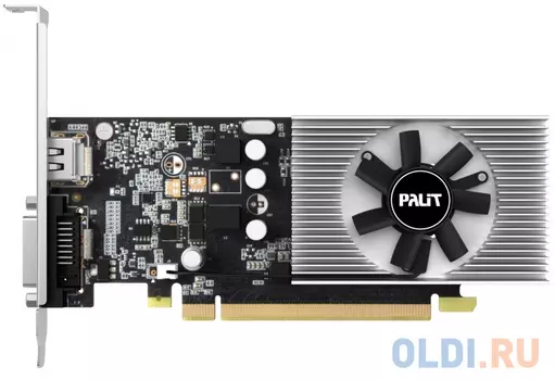 Видеокарта 2048Mb Palit GeForce GT1030 PCI-E DDR5 64bit DVI HDMI OEM
