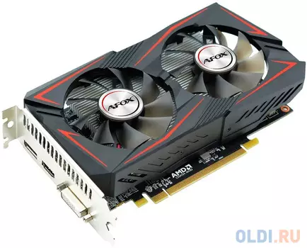 Видеокарта Afox RX550 4GB GDDR5 128bit DVI DP HDMI 2FAN RTL