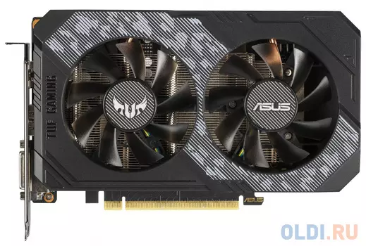 Видеокарта ASUS nVidia GeForce RTX 2060 TUF Gaming OC PCI-E 6144Mb GDDR6 192 Bit Retail TUF-RTX2060-O6G-GAMING