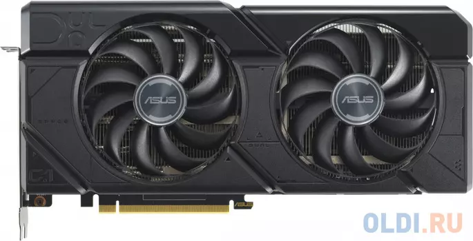 Видеокарта Asus PCI-E 4.0 DUAL-RX7800XT-O16G AMD Radeon RX 7800XT 16Gb 256bit GDDR6 2226/18000 HDMIx1 DPx3 HDCP Ret