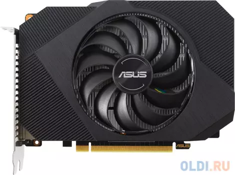 Видеокарта Asus PCI-E PH-GTX1650-4GD6-P-V2 NVIDIA GeForce GTX 1650 4096Mb 128 GDDR6 1410/12000 DVIx1 HDMIx1 DPx1 HDCP Ret