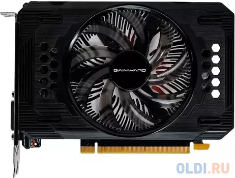 Видеокарта Gainward RTX3050 PEGASUS OC 6GB GDDR6 96bit DVI-D DP HDMI 1FAN RTL