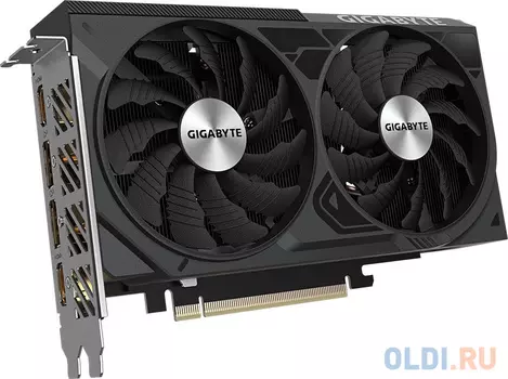 Видеокарта Gigabyte PCI-E 4.0 GV-N406TWF2-16GD NVIDIA GeForce RTX 4060TI 16Gb 128bit GDDR6 2565/18000 HDMIx2 DPx2 HDCP Ret