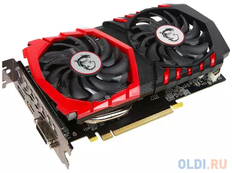 Видеокарта MSI GeForce GTX 1050 Ti GAMING X 4G 4Gb 1290MHz