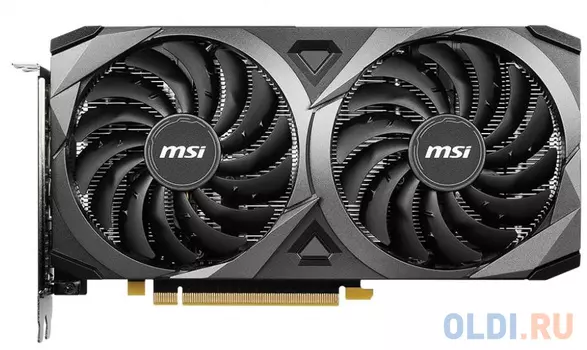 Видеокарта MSI nVidia GeForce RTX 3060 Ti VENTUS 2X OCV1 LHR 8192Mb