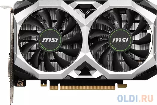 Видеокарта MSI PCI-E GTX 1650 D6 VENTUS XS V1 NVIDIA GeForce GTX 1650 4096Mb 128 GDDR6 1485/12000 DVIx1 HDMIx1 DPx1 HDCP Ret
