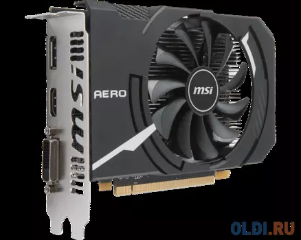 Видеокарта MSI Radeon RX 550 Radeon RX 550 AERO ITX 4G OC 4096Mb