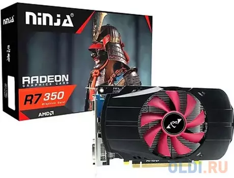 Видеокарта Ninja (Sinotex) R7 350 2GB GDDR5 128bit VGA DVI HDMI 1FAN RTL