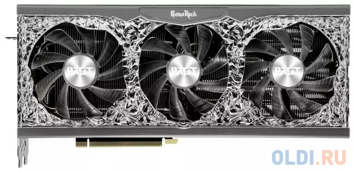 Видеокарта Palit nVidia GeForce RTX 3070 GameRock OC LHR 8192Mb NE63070H19P2-1040G V1