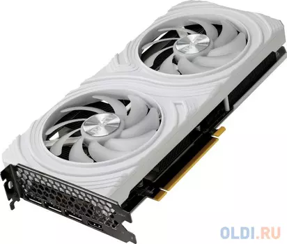Видеокарта Palit PCI-E 4.0 RTX4070 DUAL WHITE NVIDIA GeForce RTX 4070 12Gb 192bit GDDR6X 1920/21000 HDMIx1 DPx3 HDCP Ret