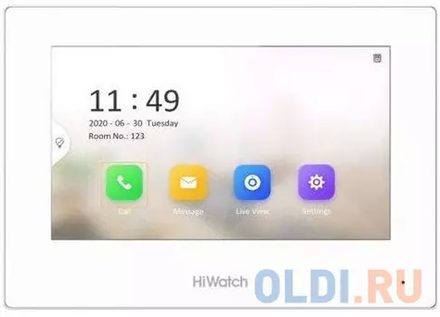 Видеопанель HiWatch VDP-H2211(B) цвет панели: белый
