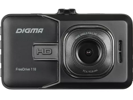 Видеорегистратор Digma FreeDrive 118 черный 1.3Mpix 1080x1920 1080p 150гр. JL5112