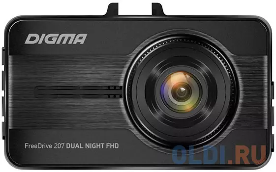 Видеорегистратор Digma FreeDrive 207 DUAL Night FHD черный 2Mpix 1080x1920 1080p 150гр. GP6248