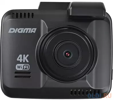 Видеорегистратор Digma FreeDrive 600-GW DUAL 4K черный 4Mpix 2160x2880 2160p 150гр. GPS NTK96660