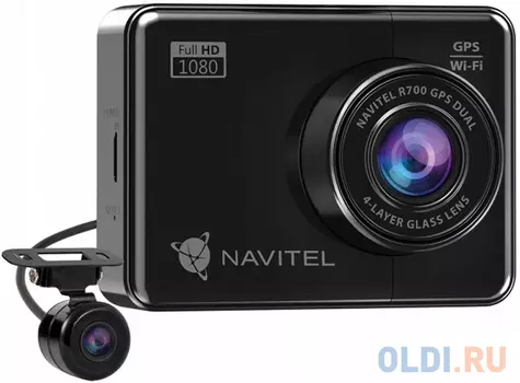 Видеорегистратор Navitel R700 GPS DUAL черный 1080x1920 1080p 170гр. GPS MSTAR AIT8339
