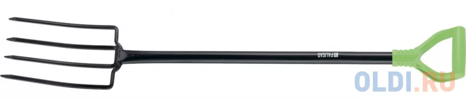 Вилы 4-х-рогие, 180 х 290 х 1200 металлический черенок// Palisad