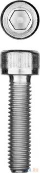 Винт DIN 912, М8x30 мм, 5 кг (320 шт.), кл. пр. 8.8, оцинкованный, ЗУБР