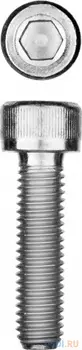 Винт DIN 912, М8x35 мм, 5 кг (290 шт.), кл. пр. 8.8, оцинкованный, ЗУБР