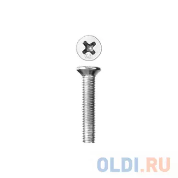Винт DIN 965, M3 x 16 мм, 5 кг, кл. пр. 4.8, оцинкованный, ЗУБР