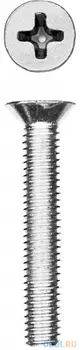 Винт DIN 965, M4 x 30 мм, 13 шт, кл. пр. 4.8, оцинкованный, ЗУБР