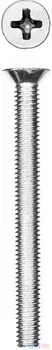 Винт DIN 965, M4 x 40 мм, 10 шт, кл. пр. 4.8, оцинкованный, ЗУБР