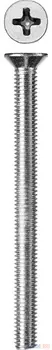 Винт DIN 965, M5 x 65 мм, 5 кг, кл. пр. 4.8, оцинкованный, ЗУБР