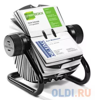 Визитница Durable Rotary Visifix 400 шт черный 248101